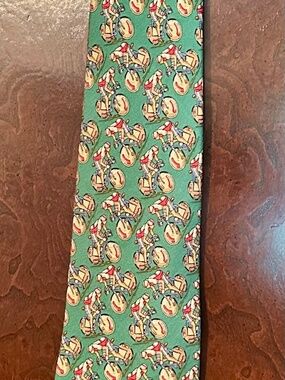 Ben Silver Silk Tie